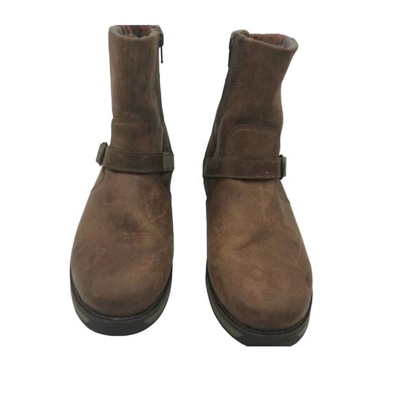 L.L.Bean Women's Cold Weather Buckle Strap Distressed Style Boots Size 8.5 - Picture 11 of 11